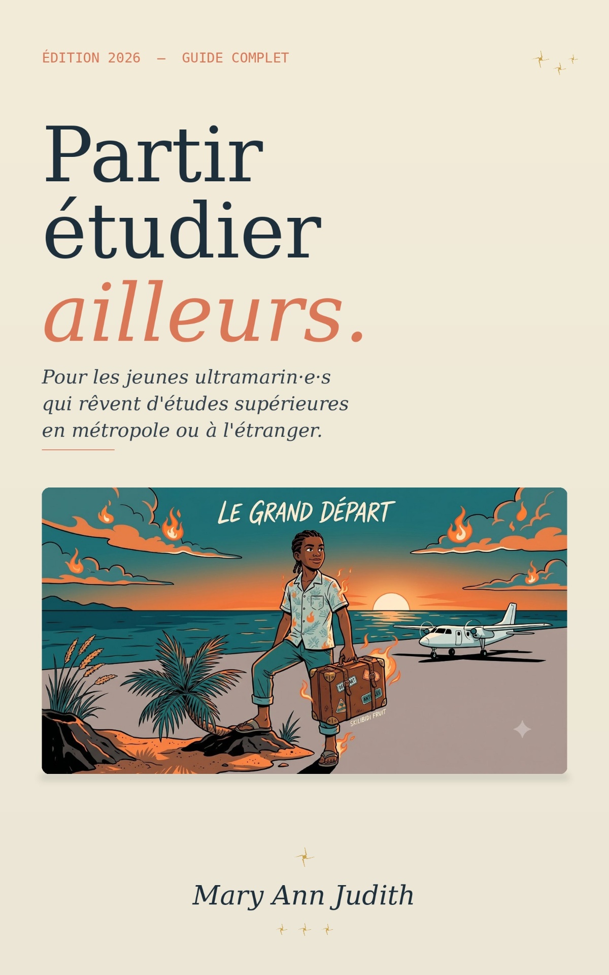 Couverture du guide « Partir étudier ailleurs » — édition 2026